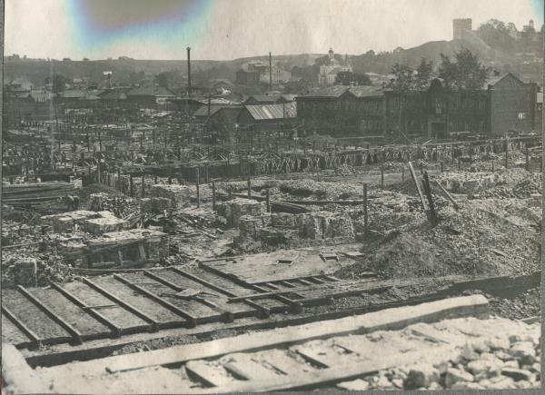 Площадка прядильного корпуса в июне 1934г.jpg