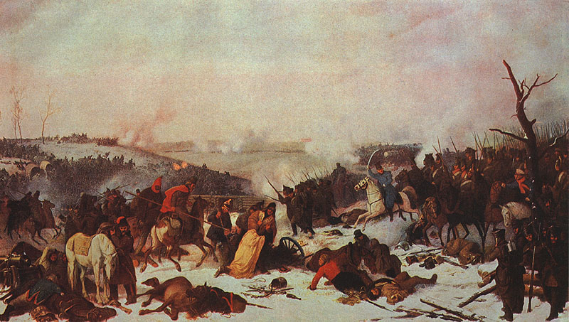 Гесс. Сражение при Лосьмине. 6 ноября. 1812 года.jpg
