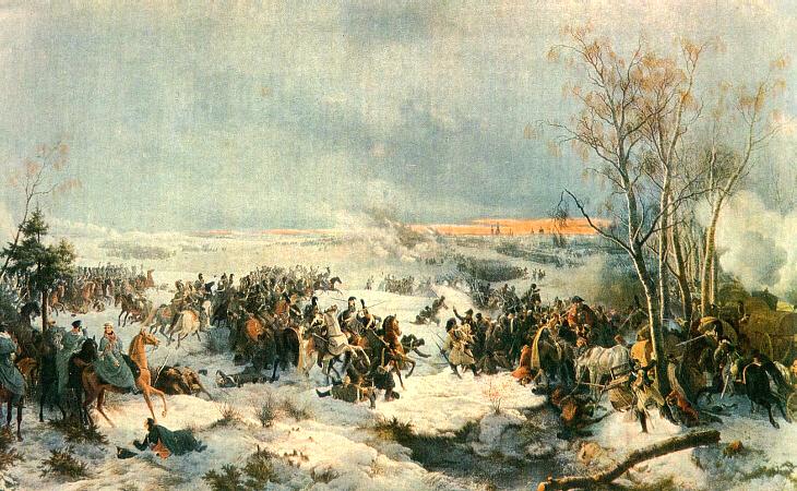 Сражение под Красным 6 ноября 1812 года. 1849.Эрмитаж, Санкт-Петербург.jpg