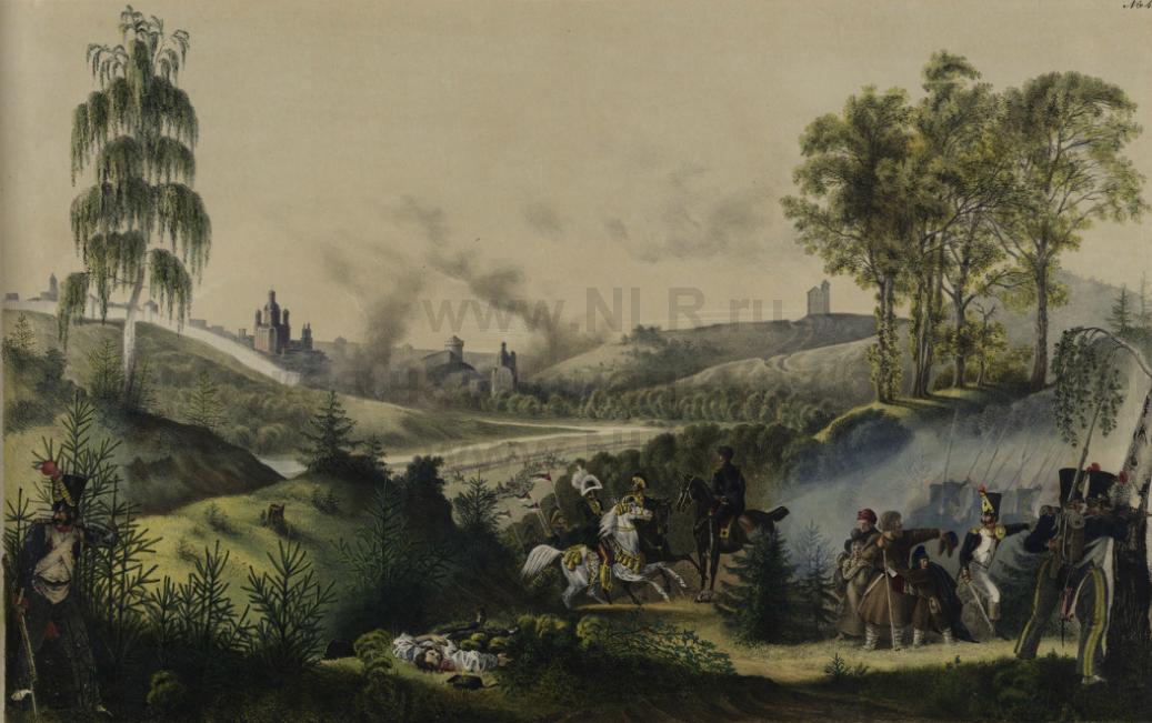 Между Смоленскои и Валутиной горой, 19 августа 1812.JPG