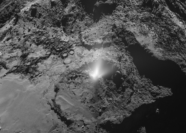 Гейзер на комете Чурюмова-Герасименко.png