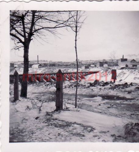 Foto, Wehrmacht, Regt. I.E.B.397, Smolensk, Kriegsbrücke, 1942 (W)1183