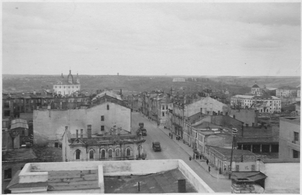 Foto, WK2, Russland, Strassenszene in Smolensk, 1942, 5026-816.jpg