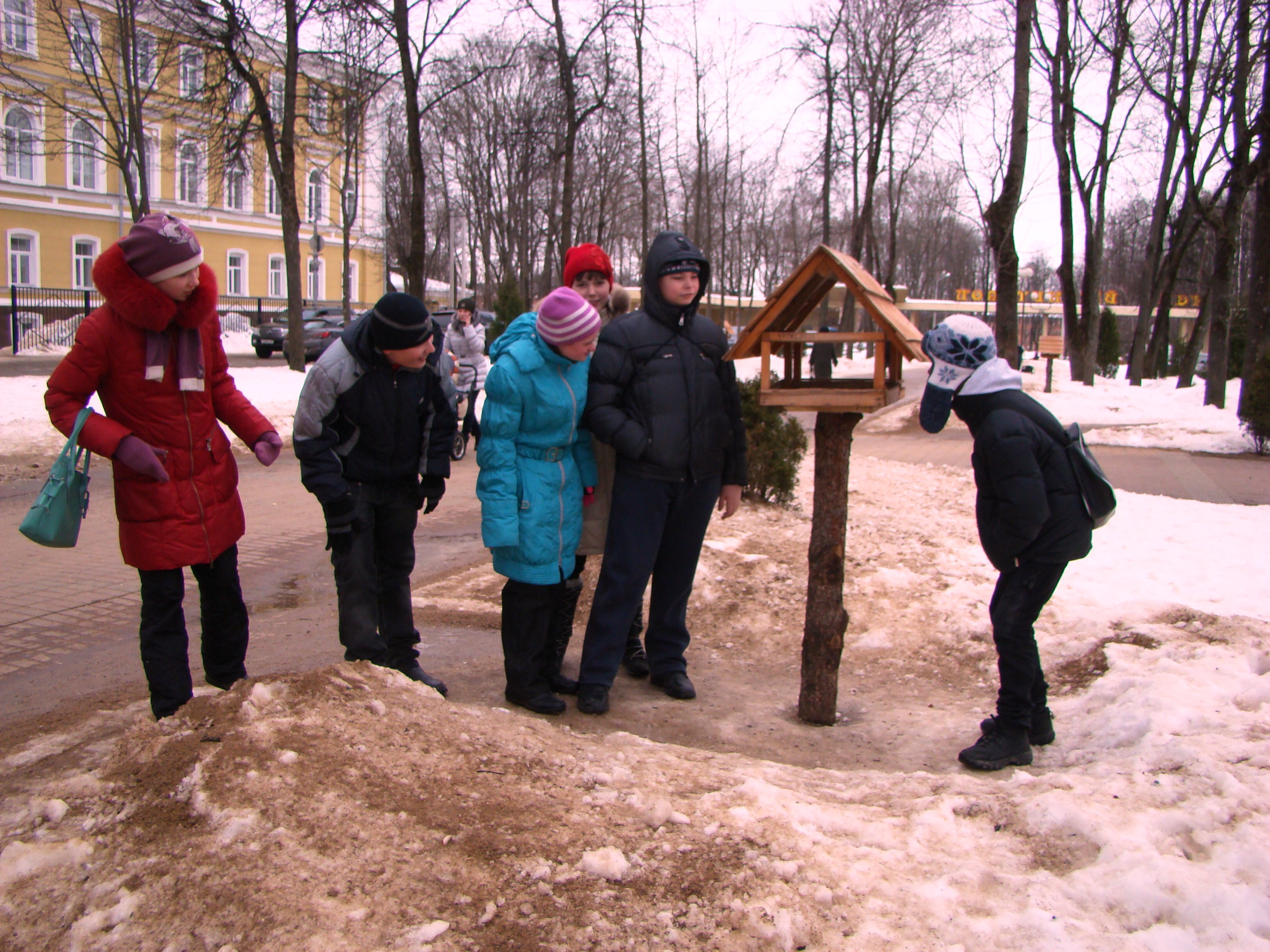 экскурсия в парке